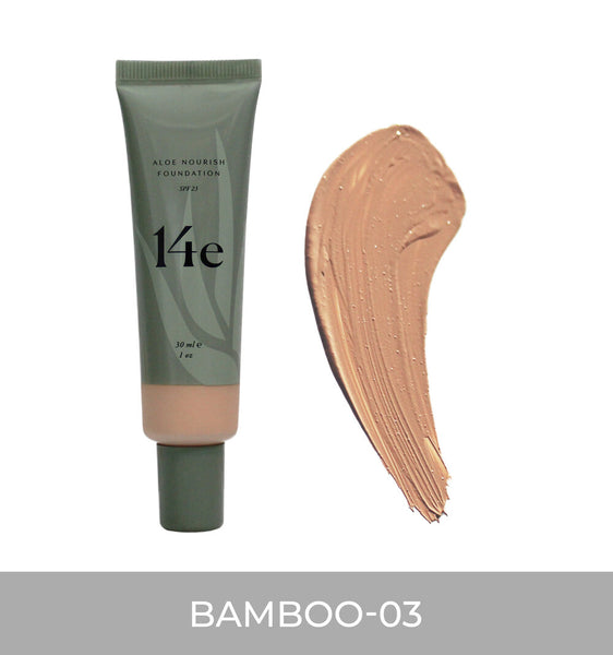 14e Cosmetics Aloe Nourish Foundation SPF23 有機蘆薈滋潤粉底液