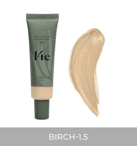 14e Cosmetics Aloe Nourish Foundation SPF23 有機蘆薈滋潤粉底液