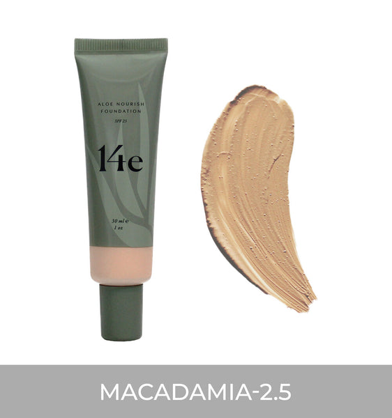 14e Cosmetics Aloe Nourish Foundation SPF23 有機蘆薈滋潤粉底液