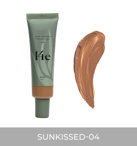 14e Cosmetics Aloe Nourish Foundation SPF23 有機蘆薈滋潤粉底液