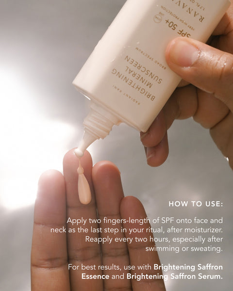 Ranavat Brightening Mineral Sunscreen 藏紅花提亮強效防曬乳 SPF 50+