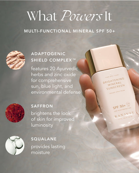 Ranavat Brightening Mineral Sunscreen 藏紅花提亮強效防曬乳 SPF 50+