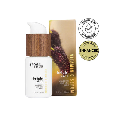 Free + True Bright Side 加州陽光維C精華