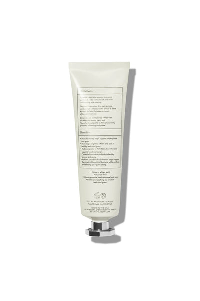 Agent Nateur HOLI (PEARLY) Whites Probiotic Whitening Toothpaste 珍珠麥盧卡蜂蜜亮白牙膏