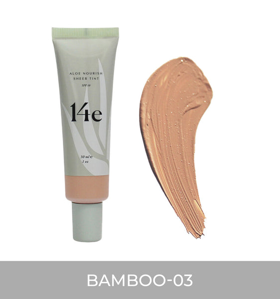 14e Cosmetics Aloe Nourish Sheer Tint SPF10 有機蘆薈滋潤素顏霜