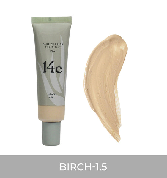 14e Cosmetics Aloe Nourish Sheer Tint SPF10 有機蘆薈滋潤素顏霜