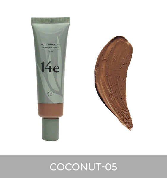 14e Cosmetics Aloe Nourish Foundation SPF23 有機蘆薈滋潤粉底液