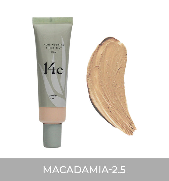 14e Cosmetics Aloe Nourish Sheer Tint SPF10 有機蘆薈滋潤素顏霜