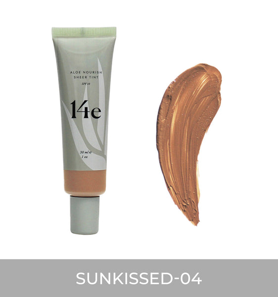 14e Cosmetics Aloe Nourish Sheer Tint SPF10 有機蘆薈滋潤素顏霜